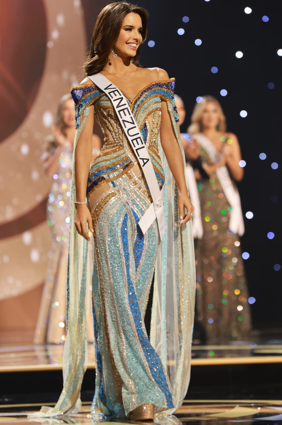 Evening Gown Miss Venezuela Amanda Dudamel